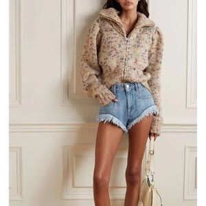 Isabel Marant Denim Shorts - light blue